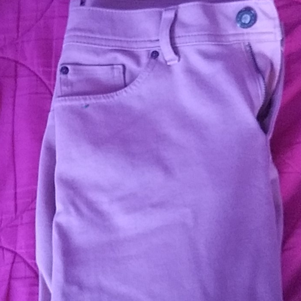 Pink jeans